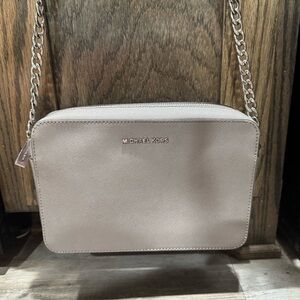 Lavender/Grey Michael Kors Crossbody Bag
